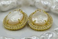 Pearl Drop Bridal Earrings